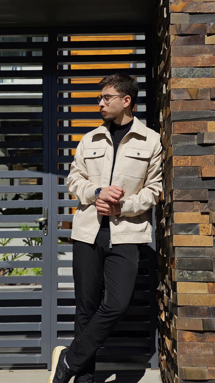 Jaqueta Overshirt Ziper Treviso Hellik