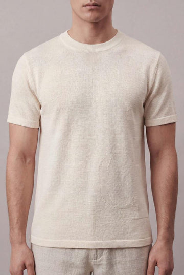 Camiseta Tricot CK Jacquard Calvin Klein