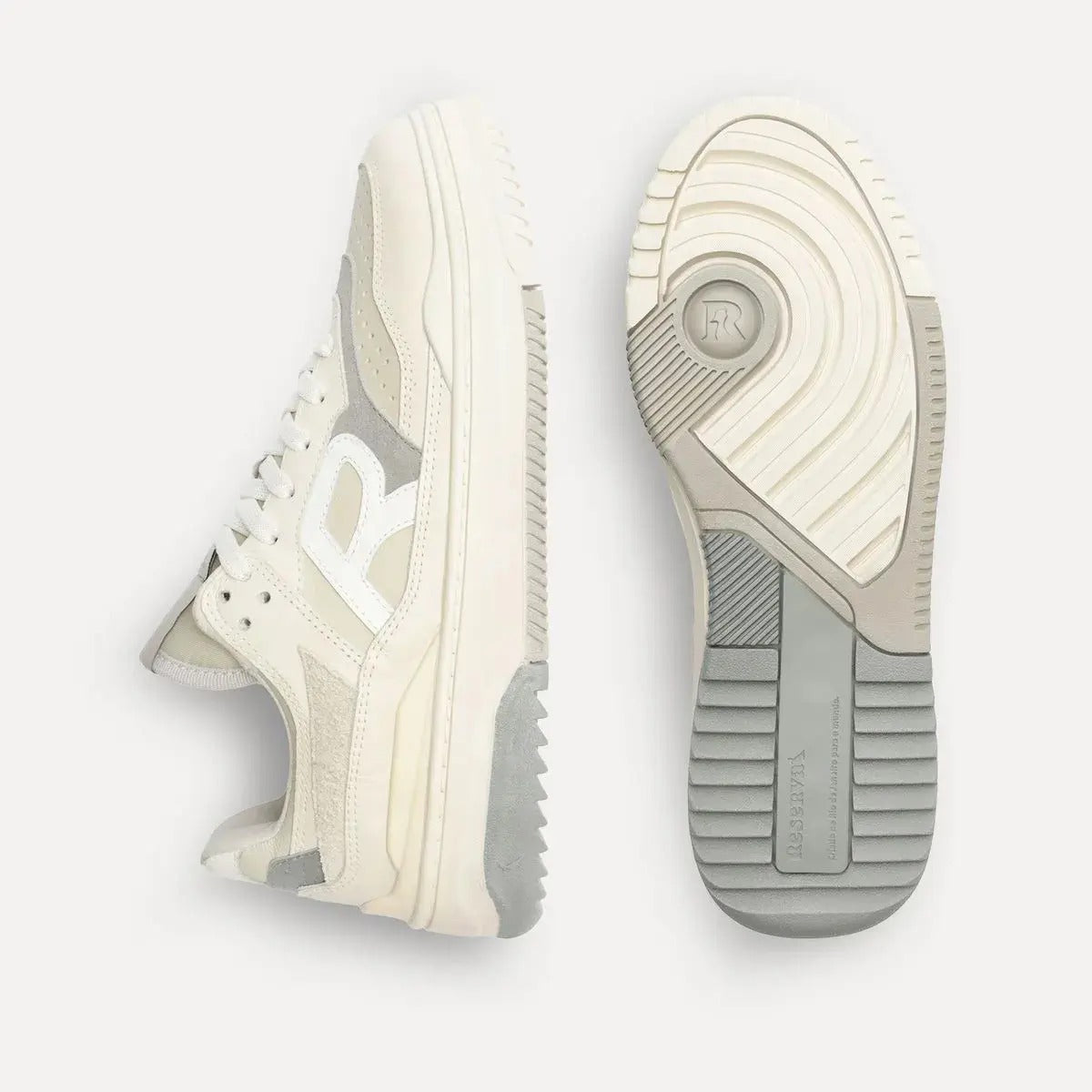 Tenis Reserva Broox  Branco/Areia