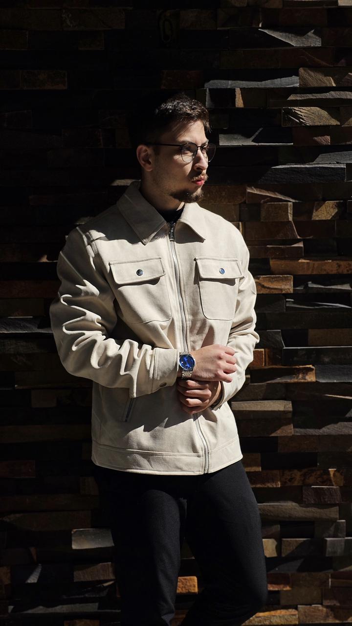 Jaqueta Overshirt Ziper Treviso Hellik