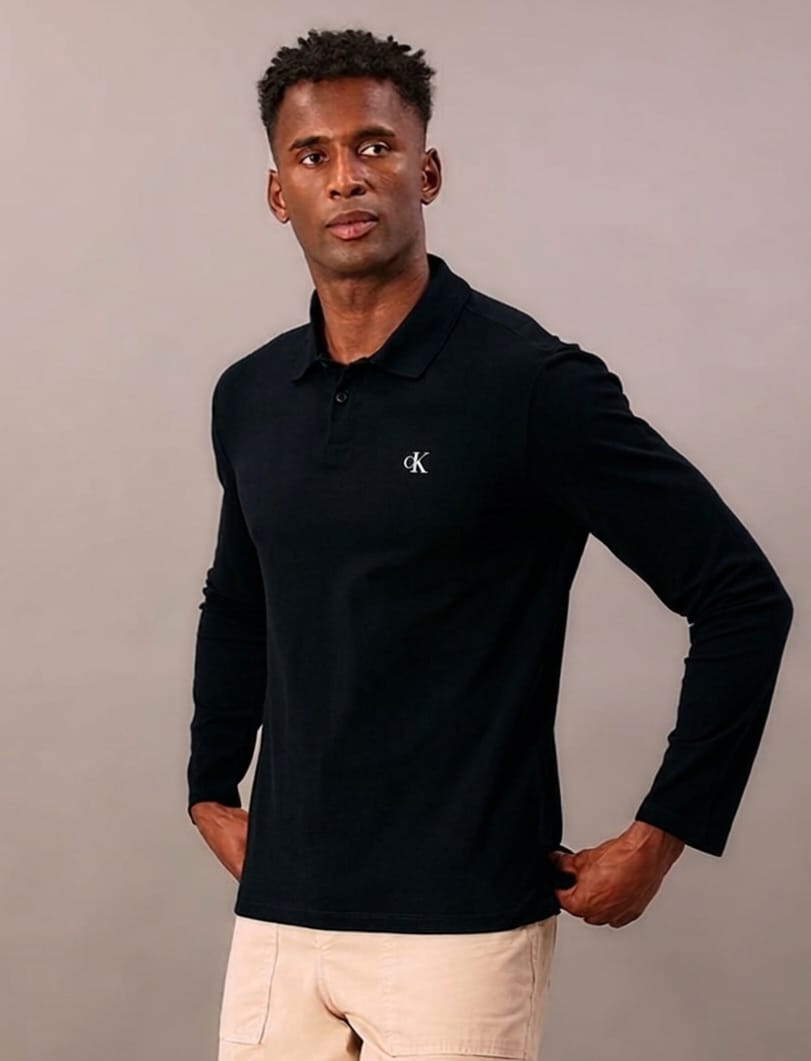 Polo ML CK Bordado Calvin Klein