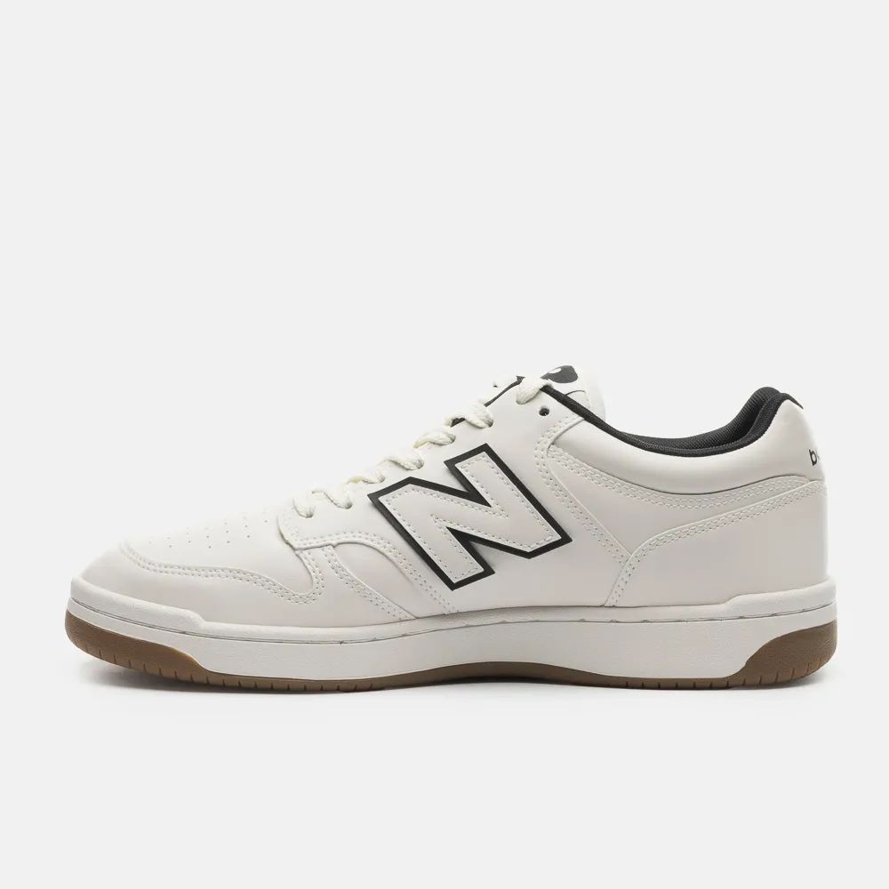 Tenis New Balance Low 480 Bege/Preto
