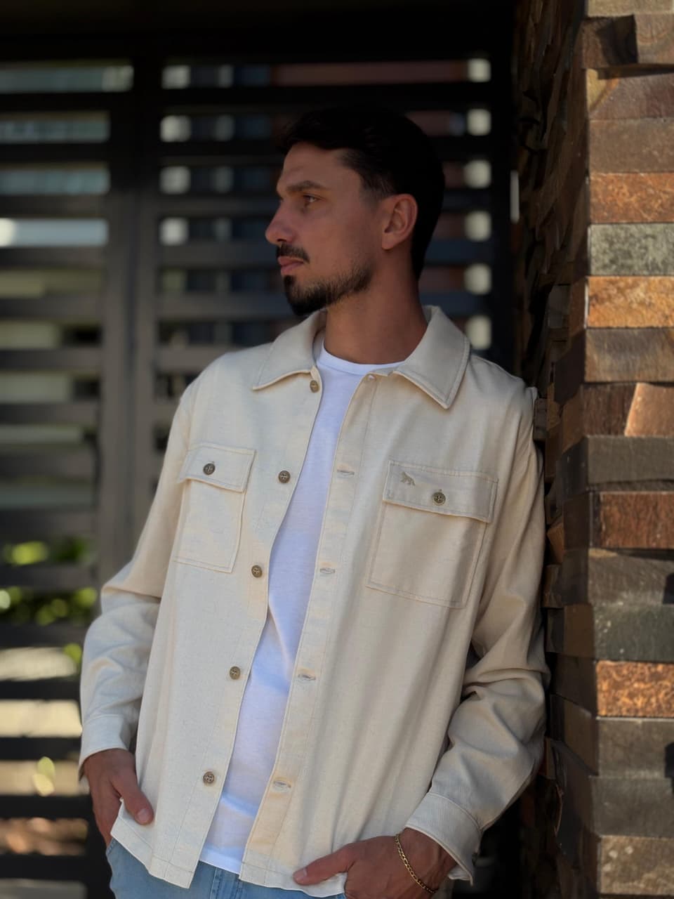 Overshirt Casual Tech Acostamento
