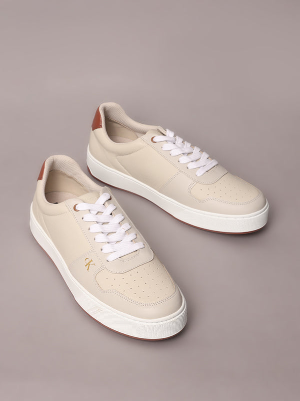 Tenis Pailito Calvin Klein Off White