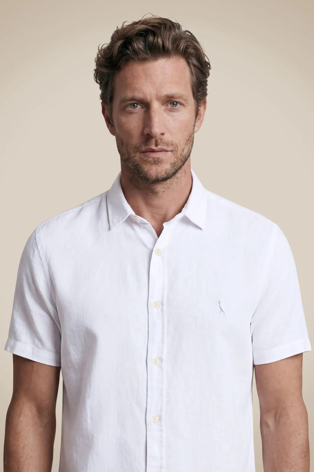 Camisa MC Linho Pienza Reserva