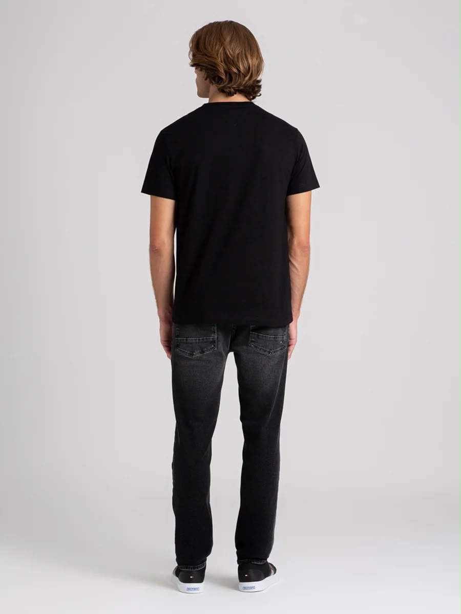 Camiseta Clássica Gola C Tommy Hilfiger
