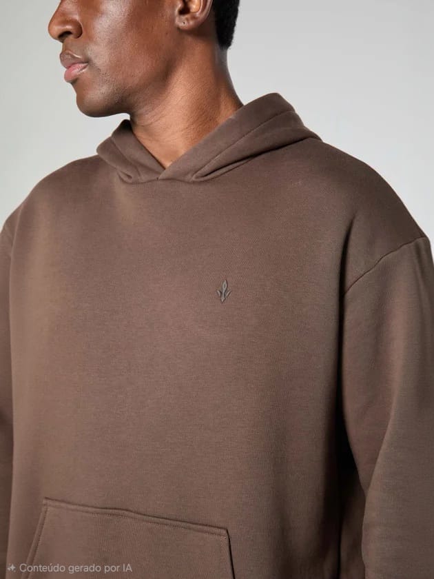 Casaco de Moletom Oversized DLZ
