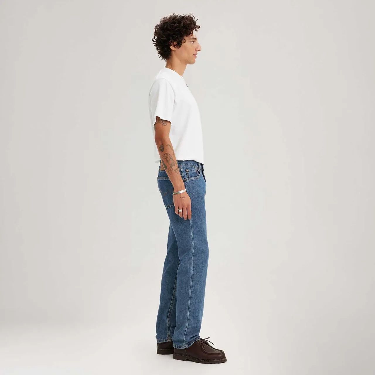Calça Jeans Levis 505 Regular Lavagem Média