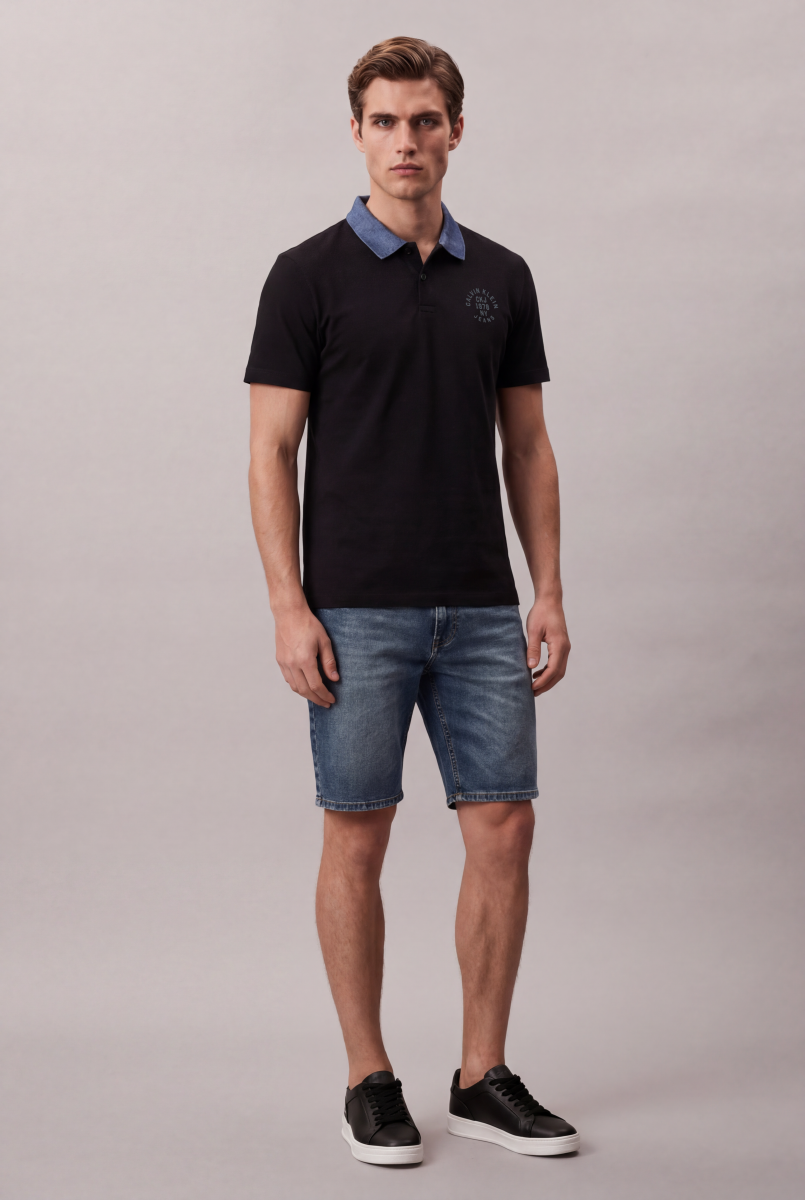 Bermuda Jeans 5 Pocket Calvin Klein