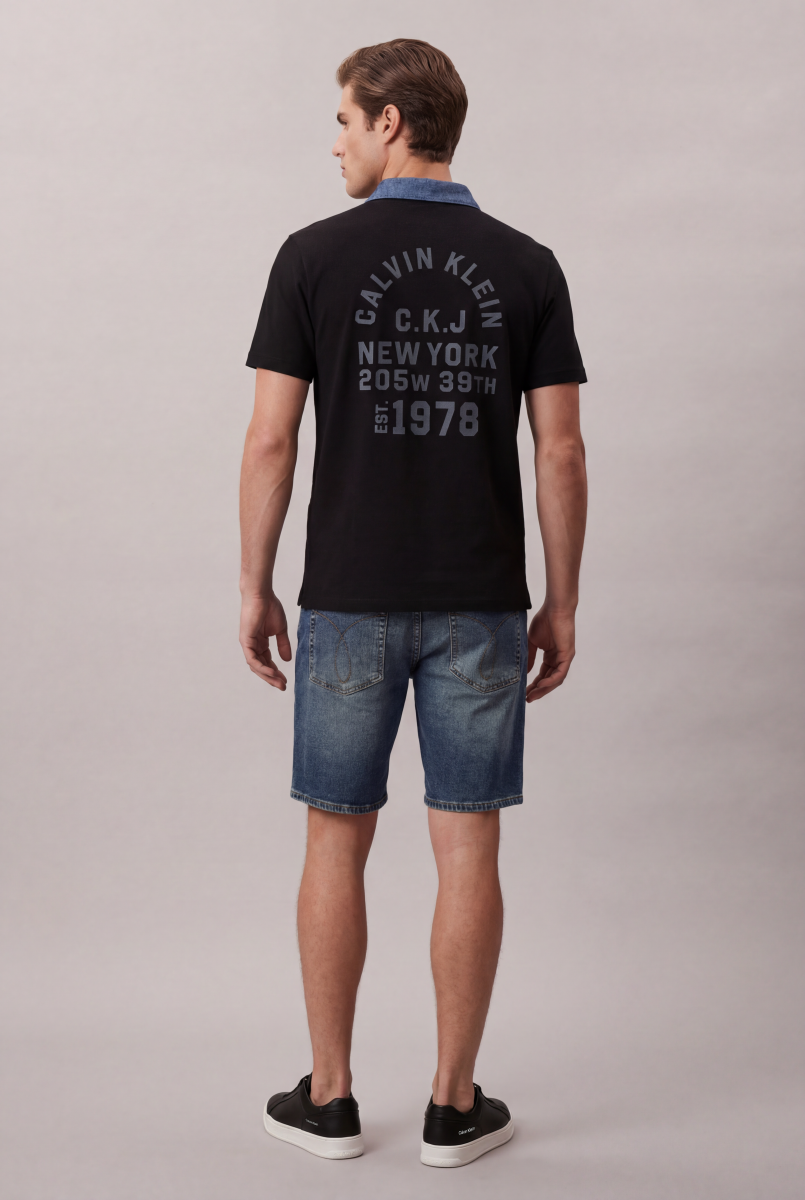 Bermuda Jeans 5 Pocket Calvin Klein