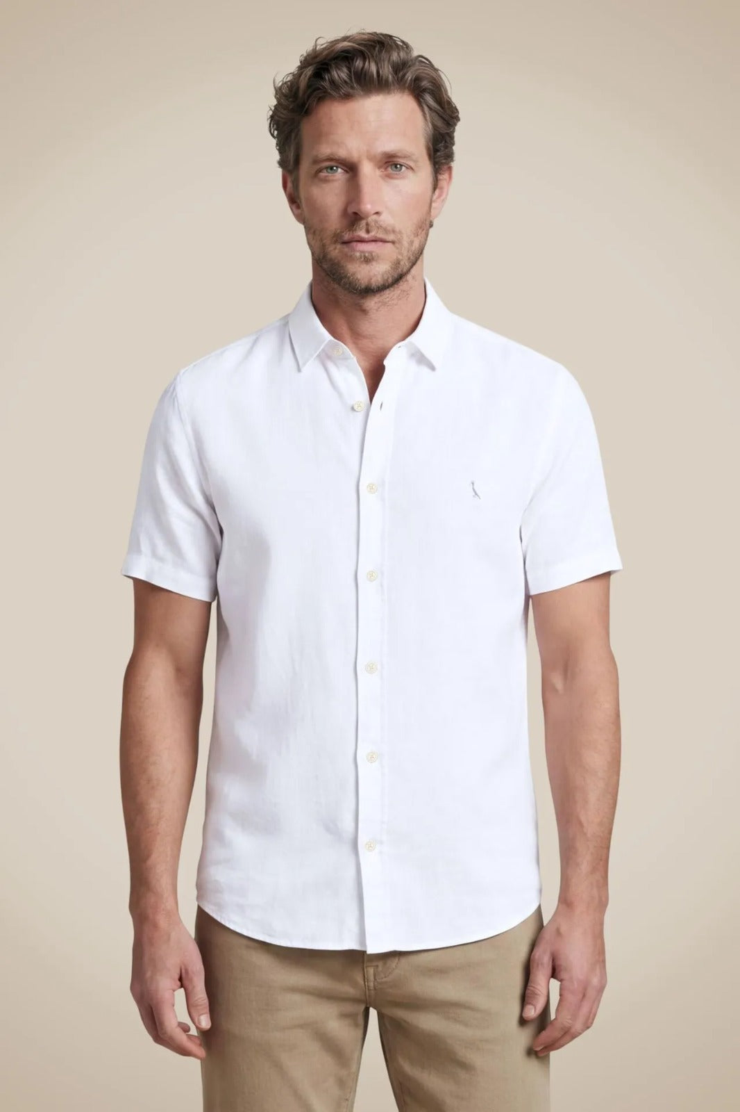 Camisa MC Linho Pienza Reserva