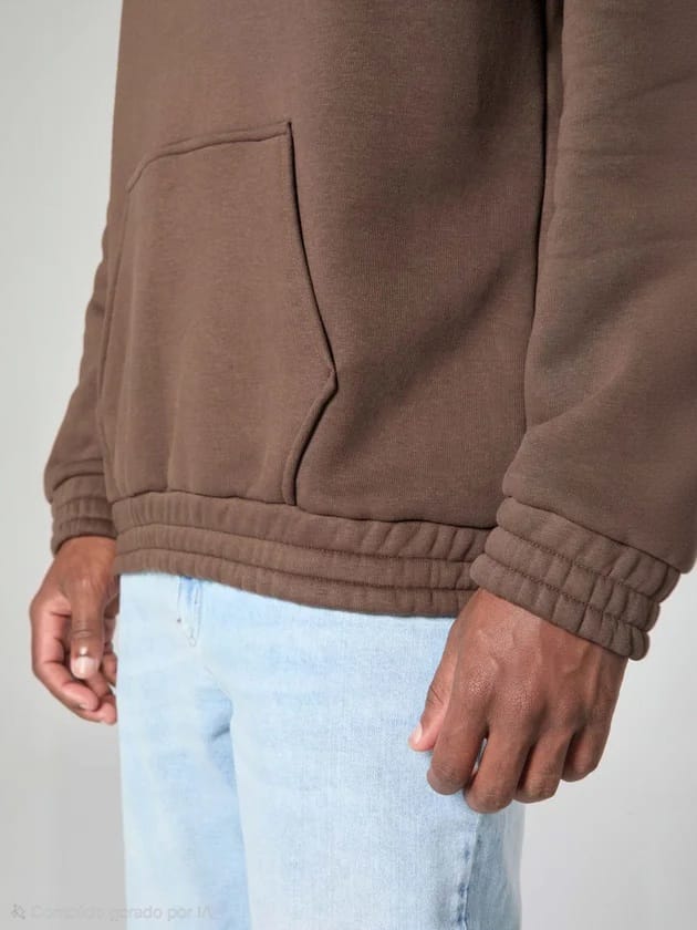 Casaco de Moletom Oversized DLZ