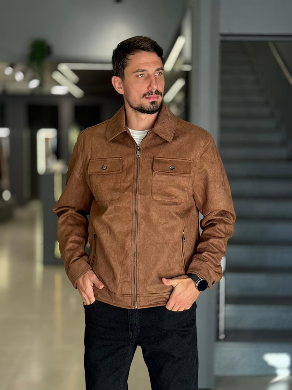 Jaqueta Overshirt Ziper Treviso Hellik