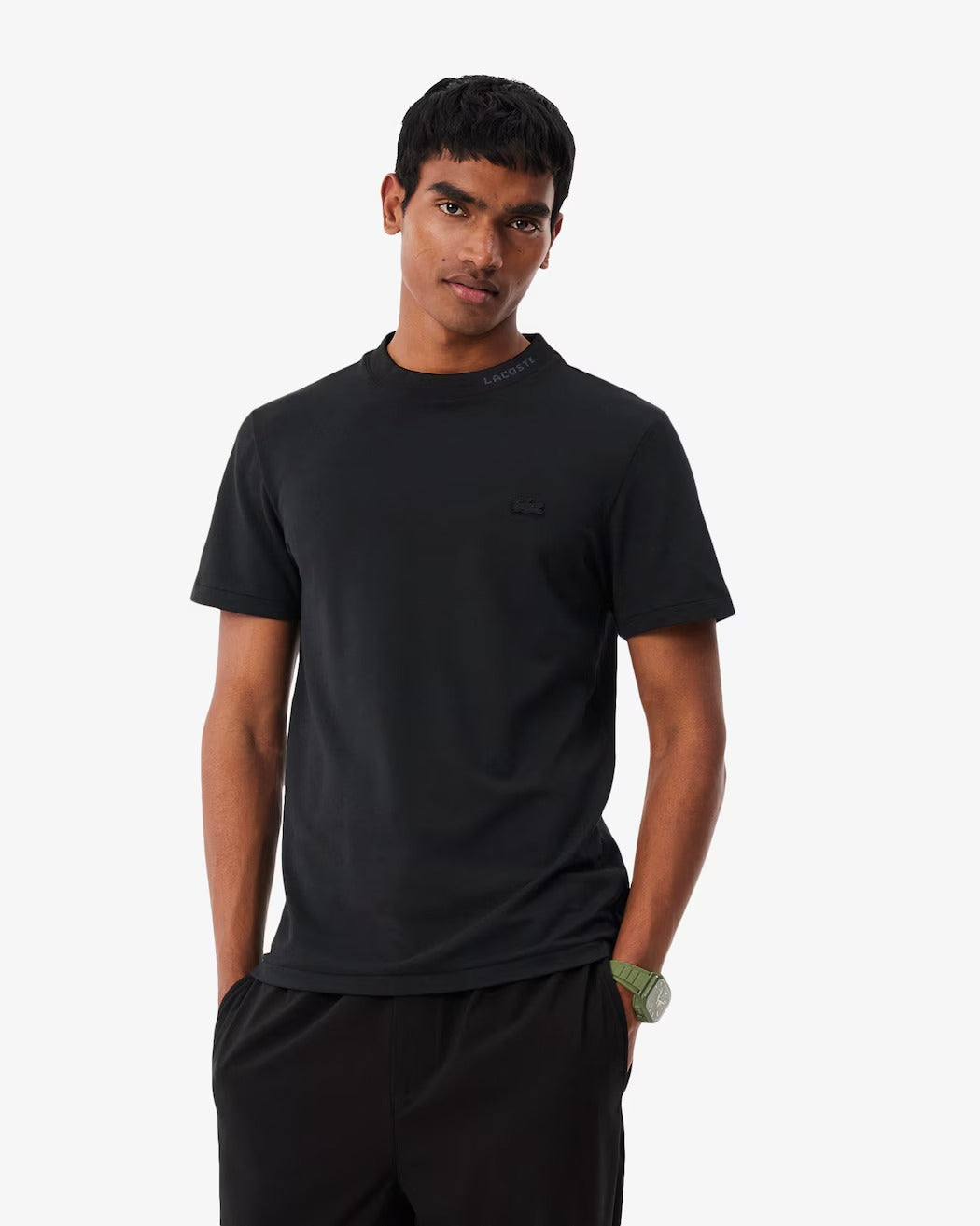 Camiseta  Lacoste Piqué  Pima Jacquard