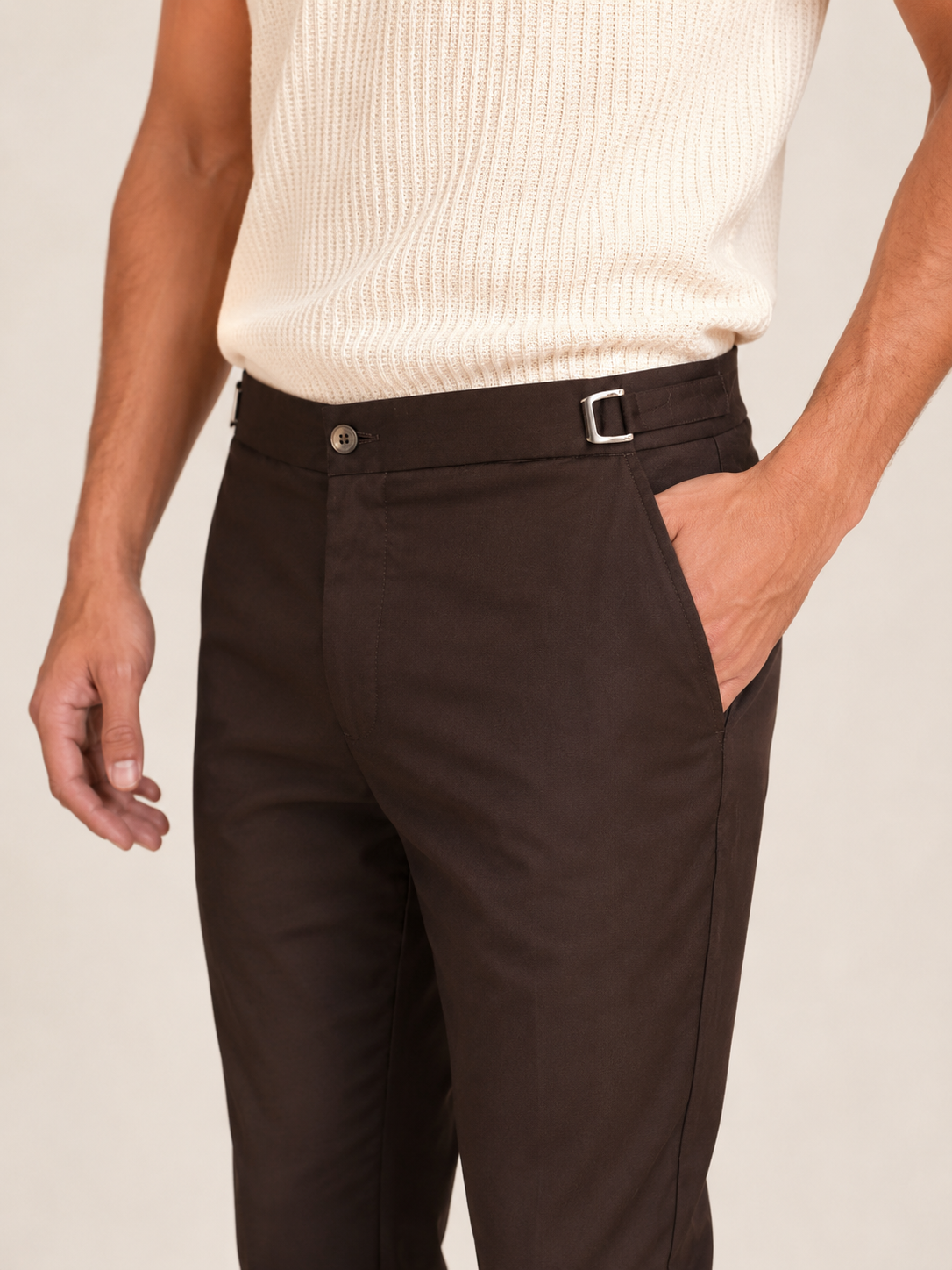 Calça com Ajuste de Cintura Pienza Hellik