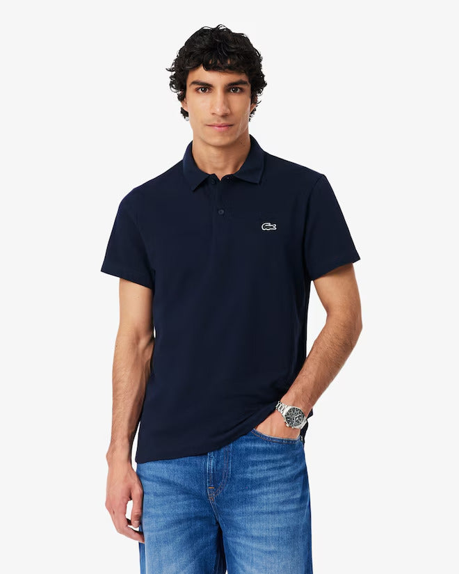 Polo de Algodão Misto  Regular  Lacoste