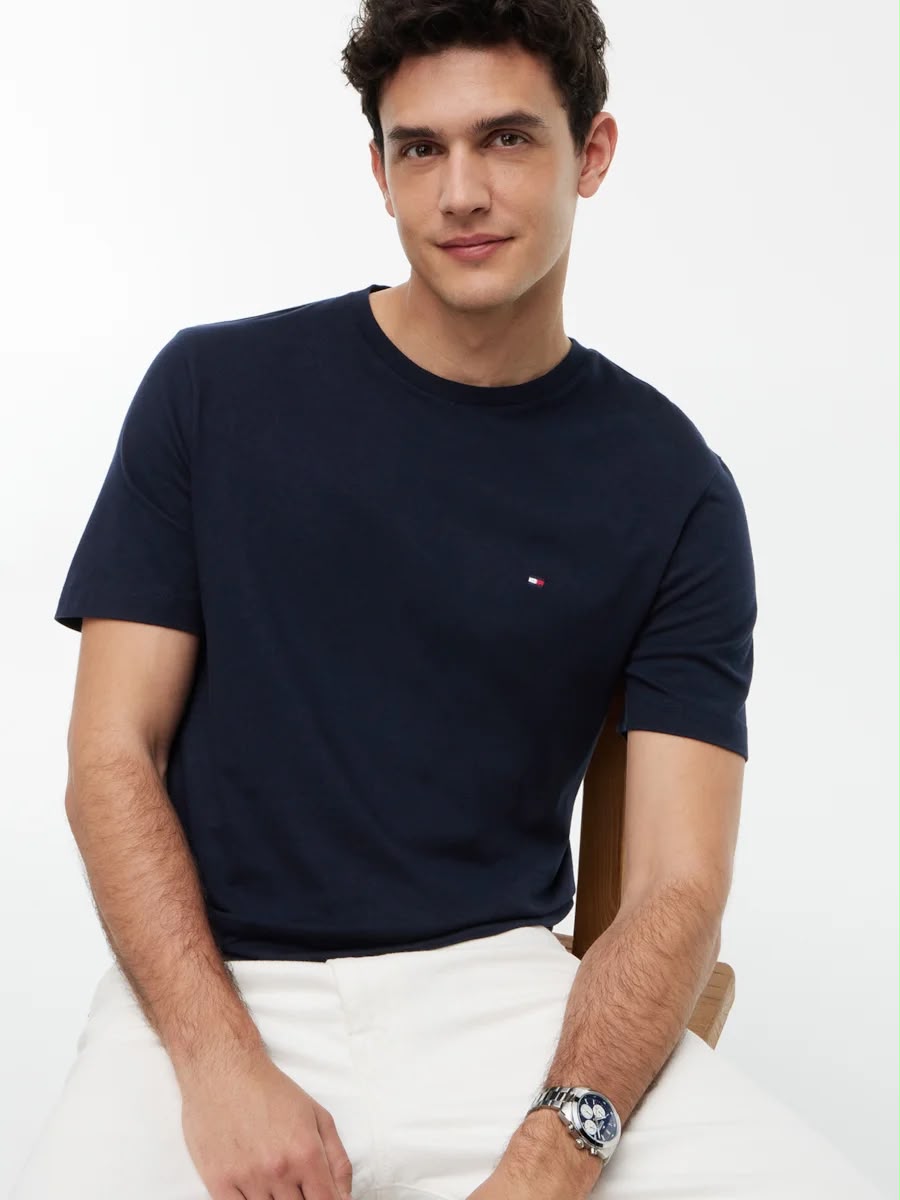 Camiseta Basica Pima Tommy Hilfiger
