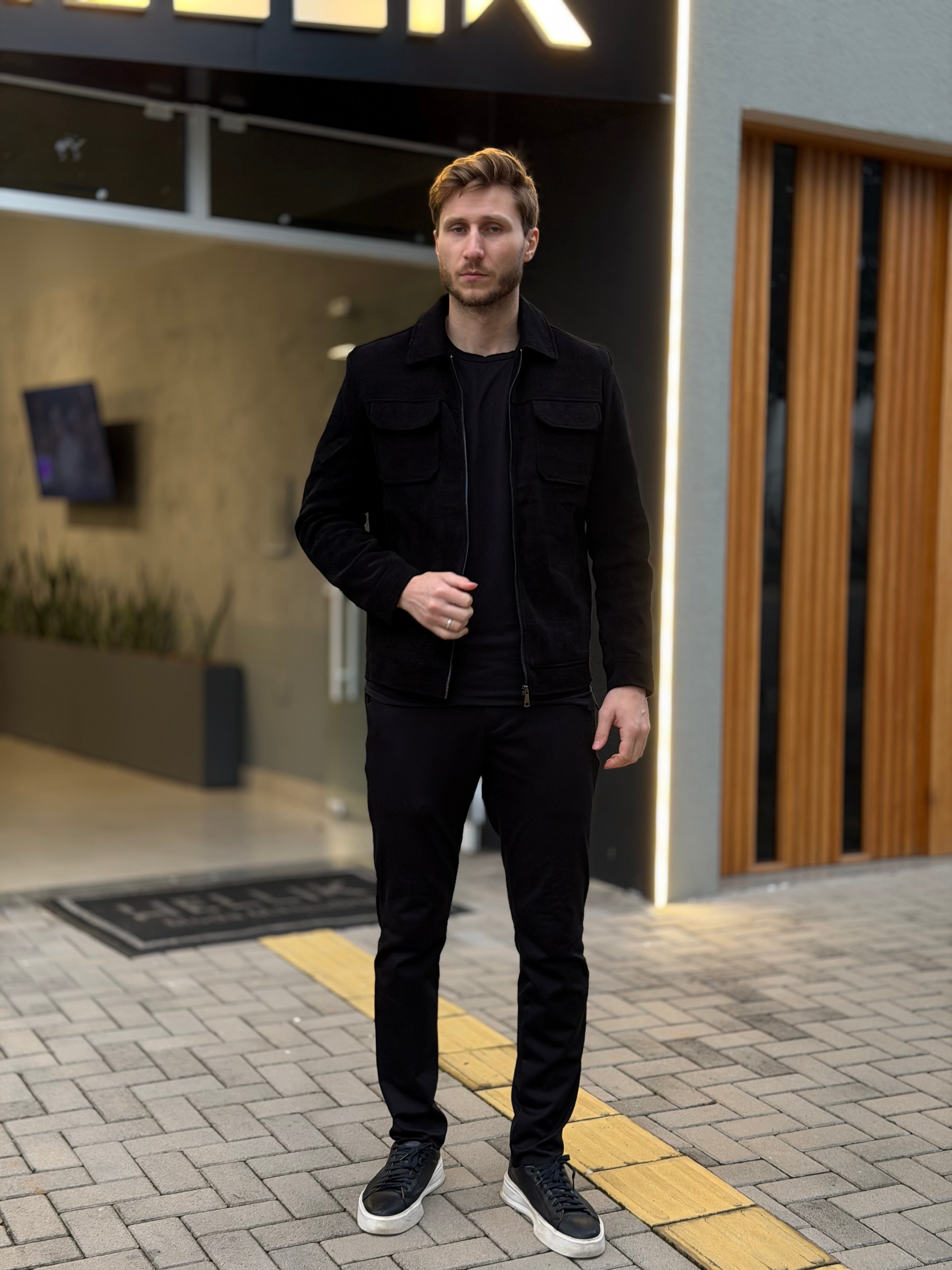 Jaqueta Overshirt Cotelê Hellik