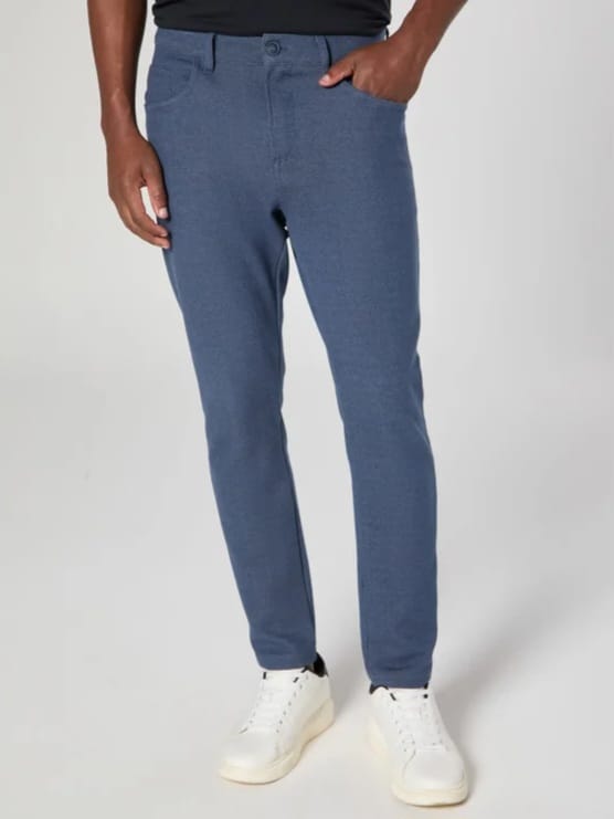 Calça Casual de Malha DLZ