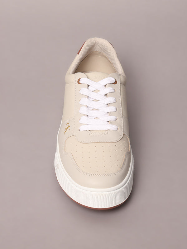 Tenis Pailito Calvin Klein Off White