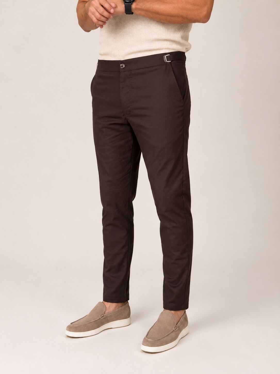 Calça com Ajuste de Cintura Pienza Hellik