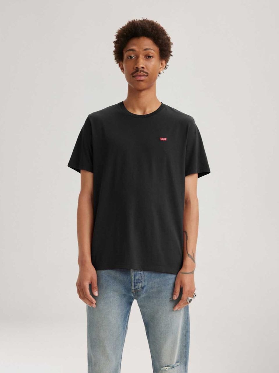 Camiseta Levis Original Hm Preta