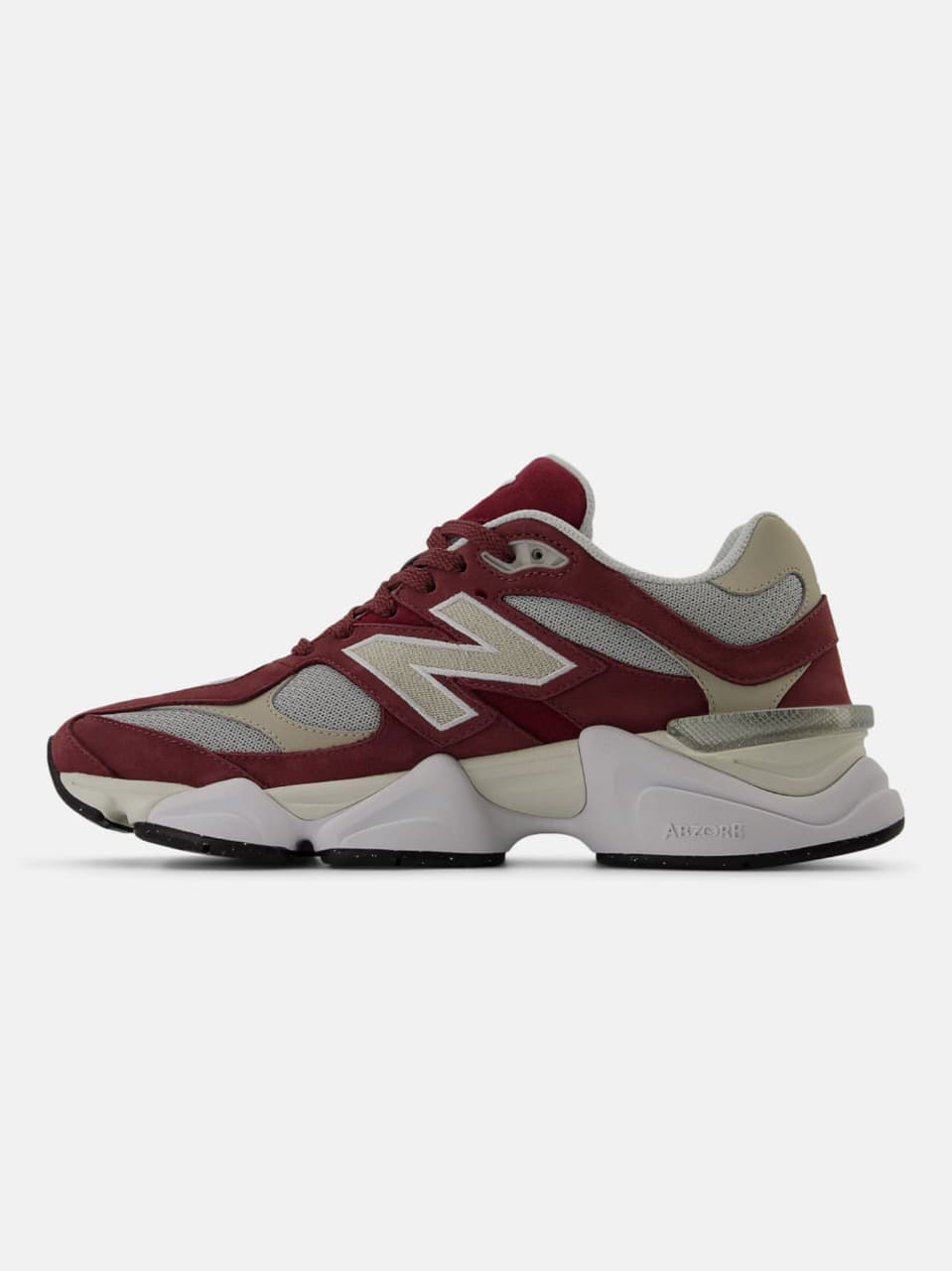 Tenis New Balance 9060 Bordo/Bege