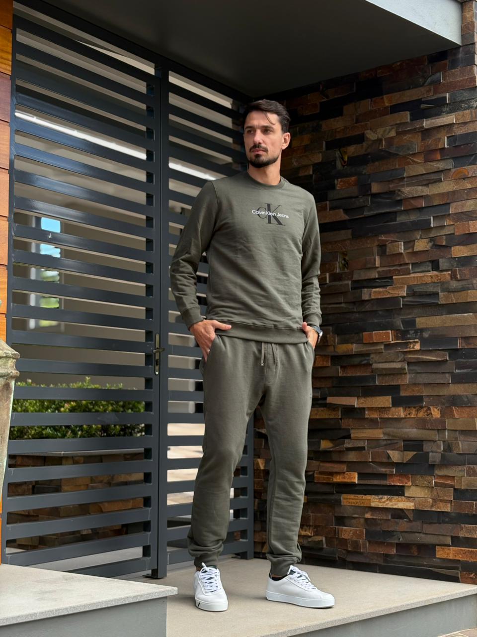 Calça de Moletom RE Inssue Calvin Klein