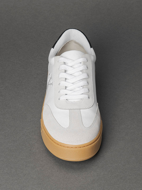 Tênis Palito Embossed CK Branco Calvin Klein