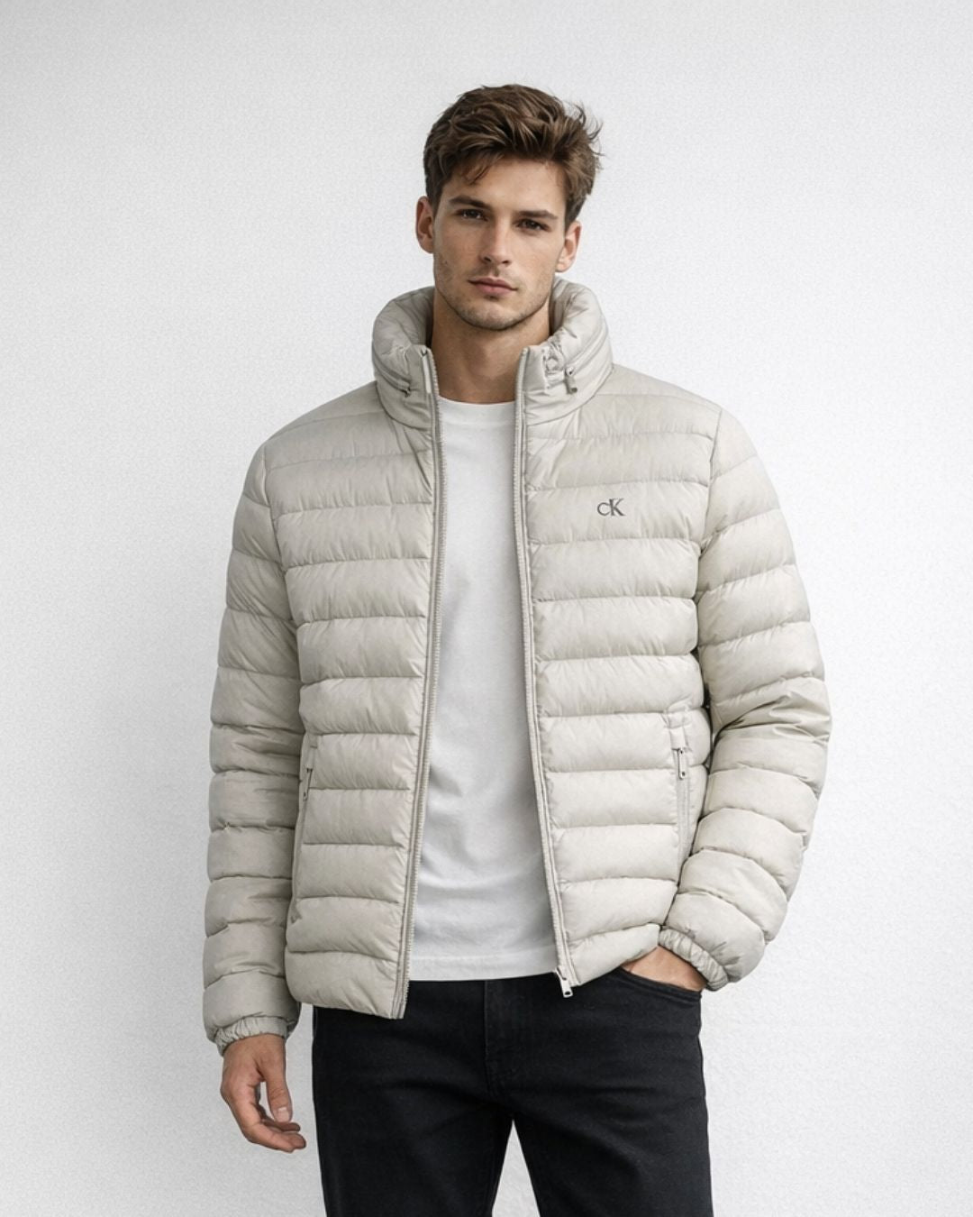 Jaqueta Puffer Metalasse Calvin Klein