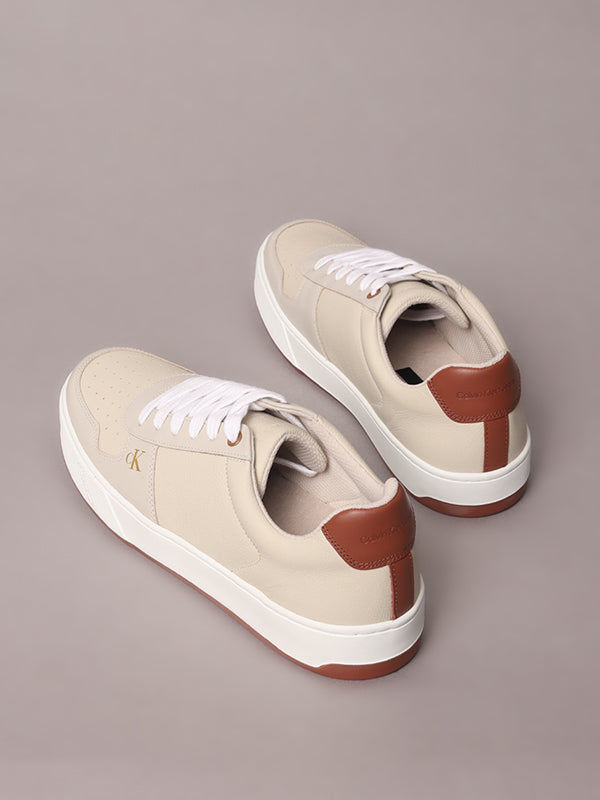 Tenis Pailito Calvin Klein Off White