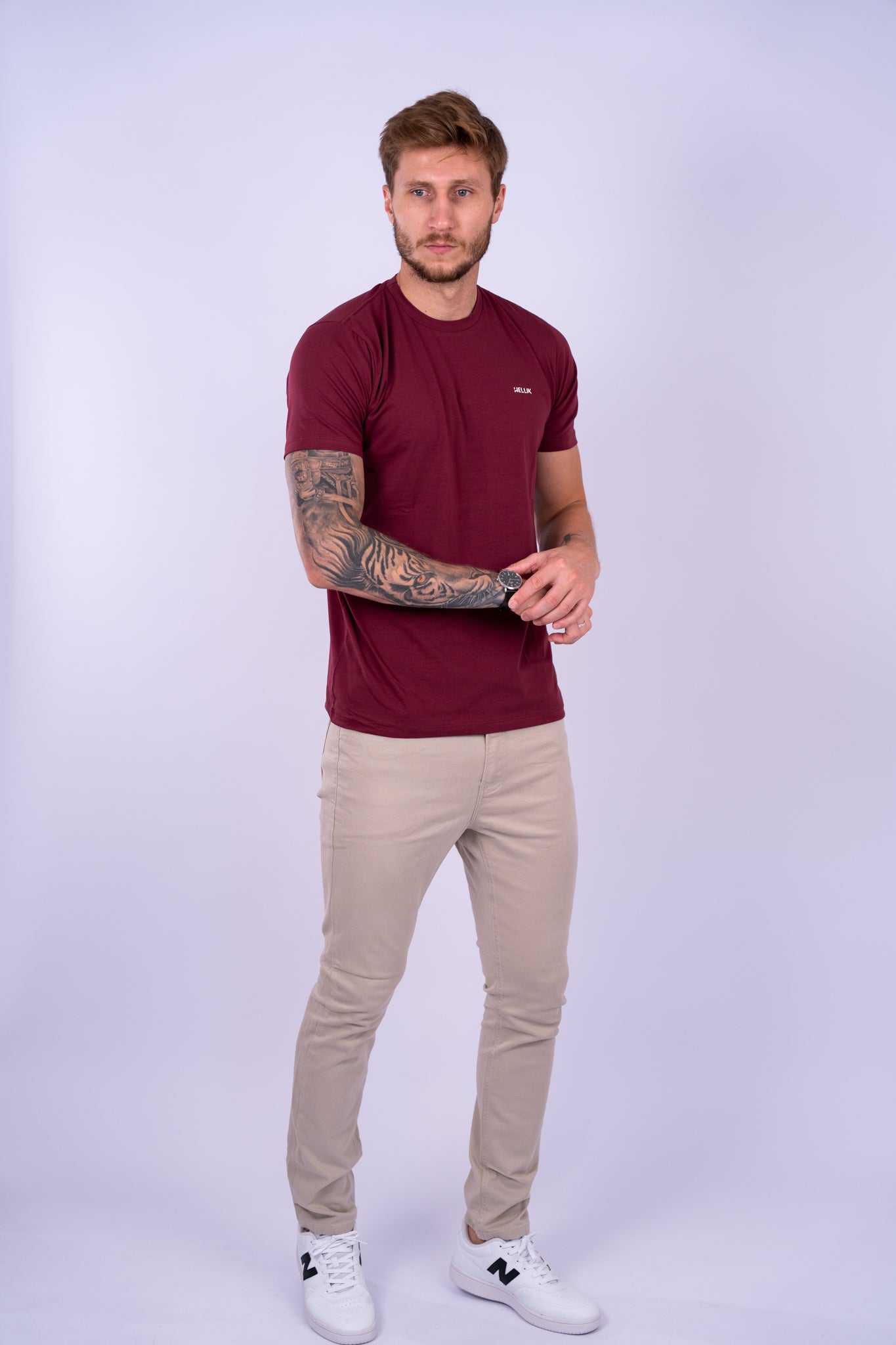 Camiseta Básica Hellik Fio Egípcio