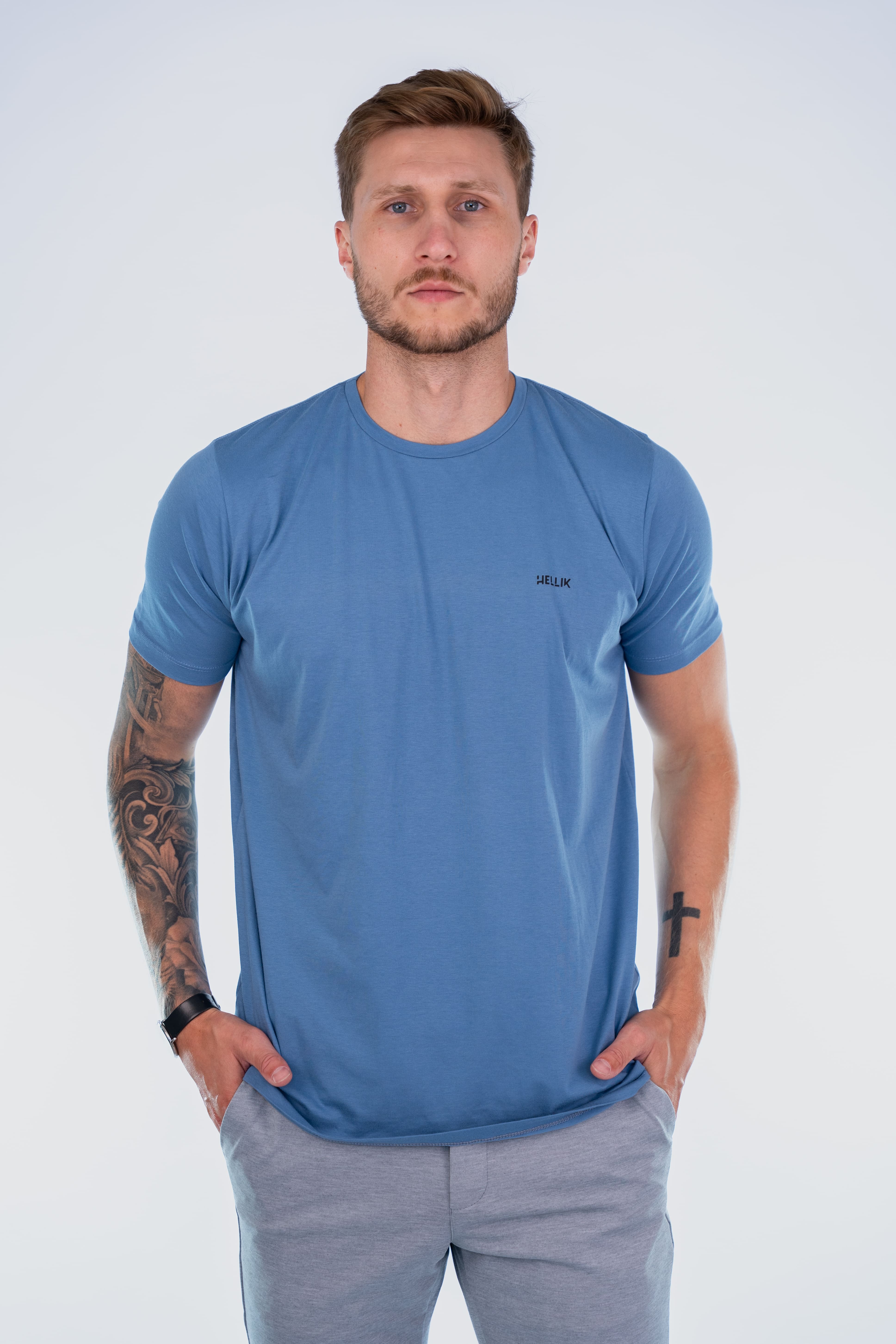 Camiseta Básica Hellik Fio Egípcio