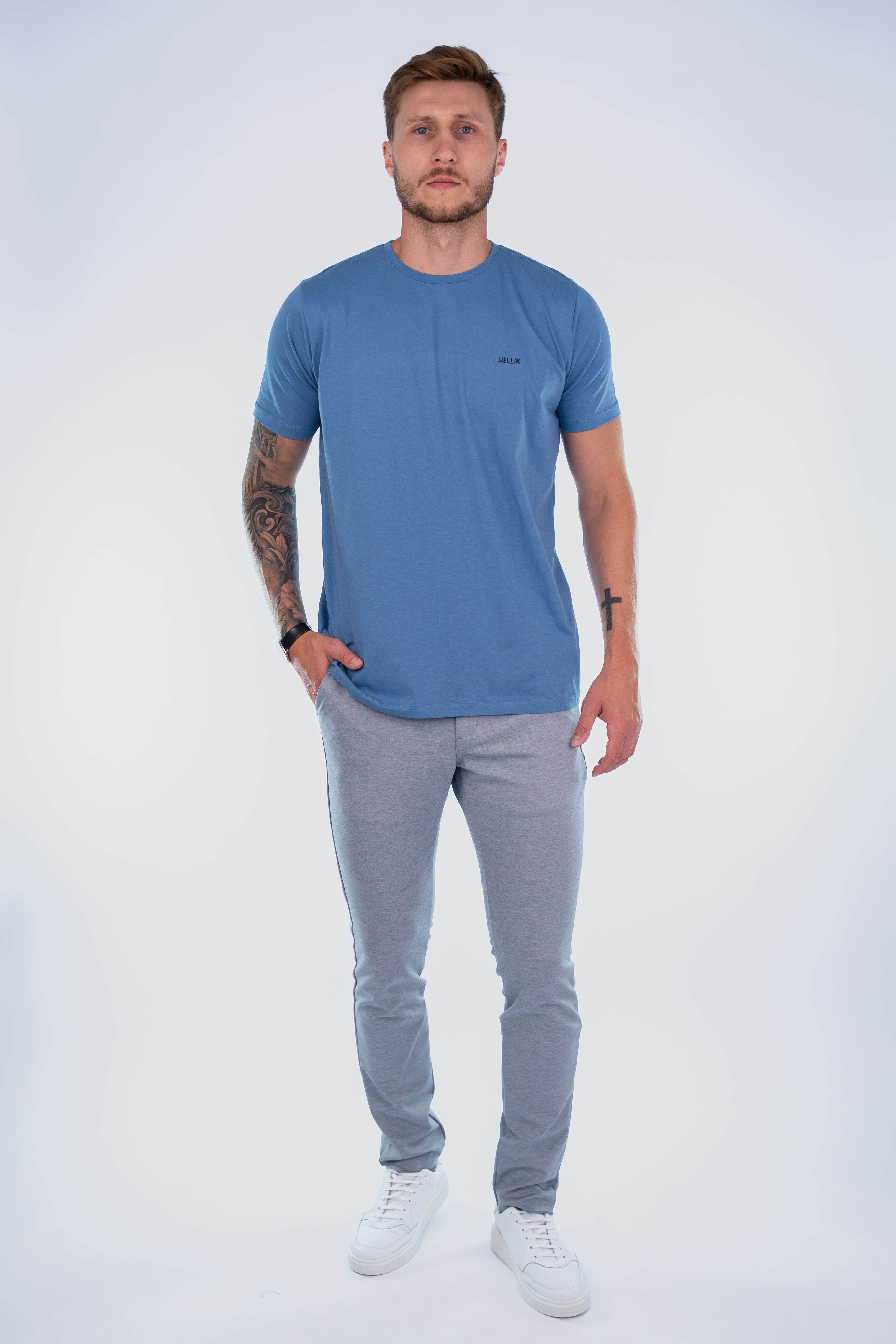 Camiseta Básica Hellik Fio Egípcio