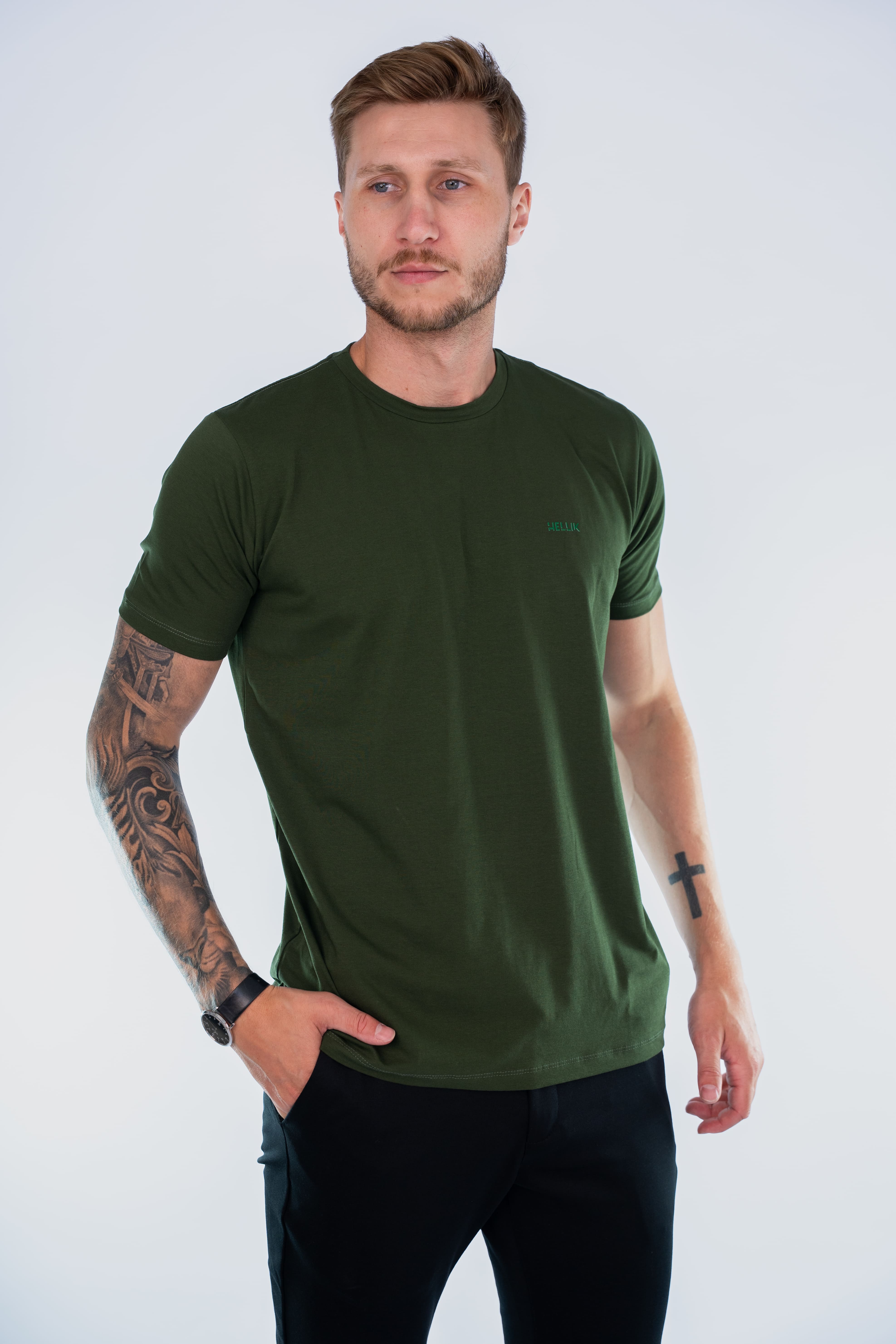 Camiseta Básica Hellik Fio Egípcio