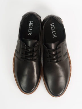 Sapato Derby Hellik Preto - Hellik Store