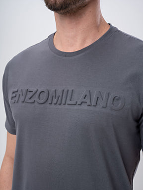 Camiseta Embossed Enzo Milano - Hellik Store