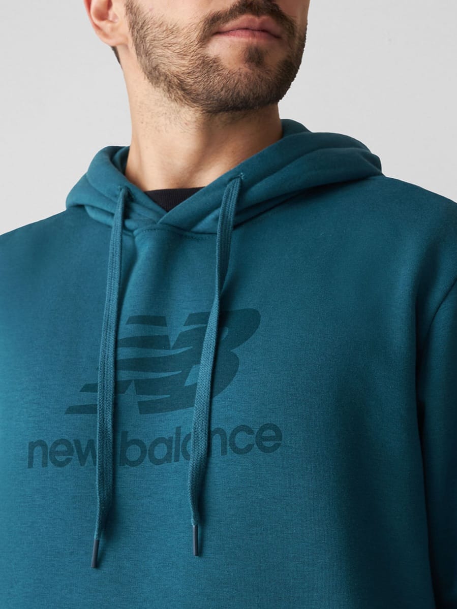 Moletom Capuz Logo Peito New Balance