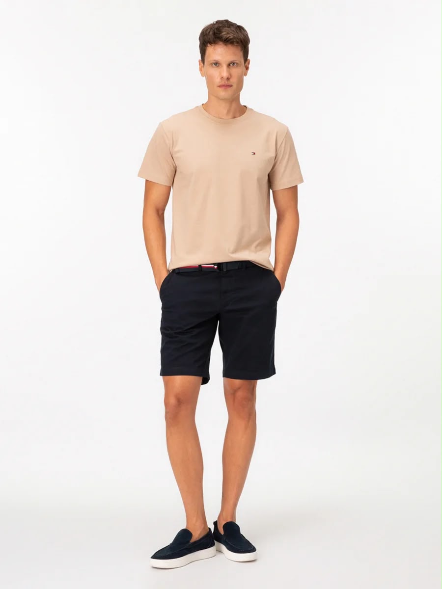Camiseta Clássica Gola C Tommy Hilfiger
