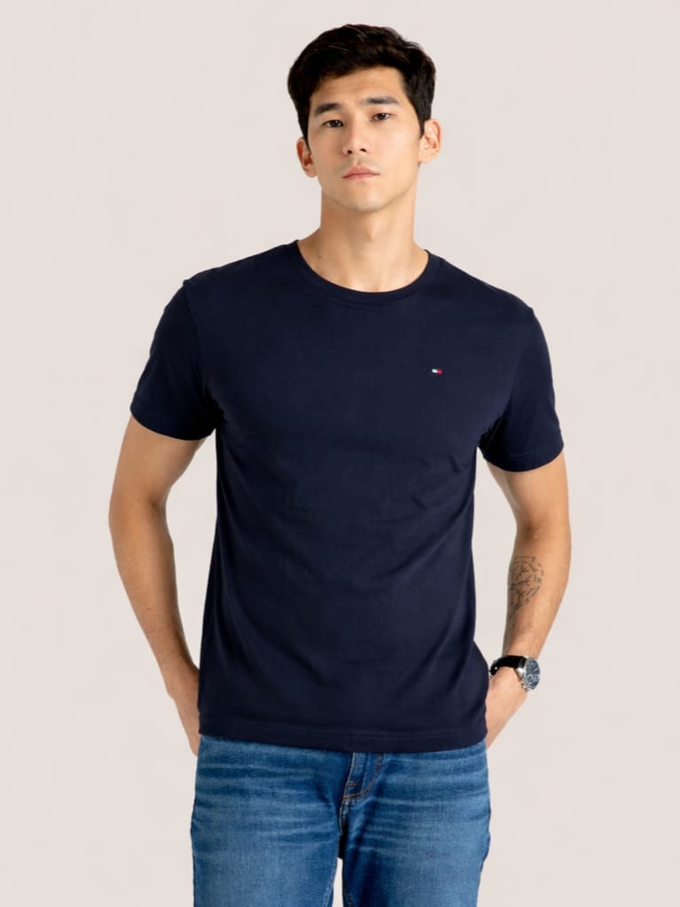 Camiseta Stretch Slim Tommy Hilfiger