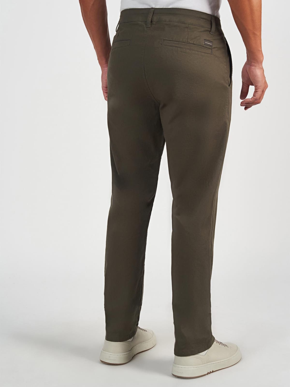 Calça Sarja Acostamento Rock Verde Militar