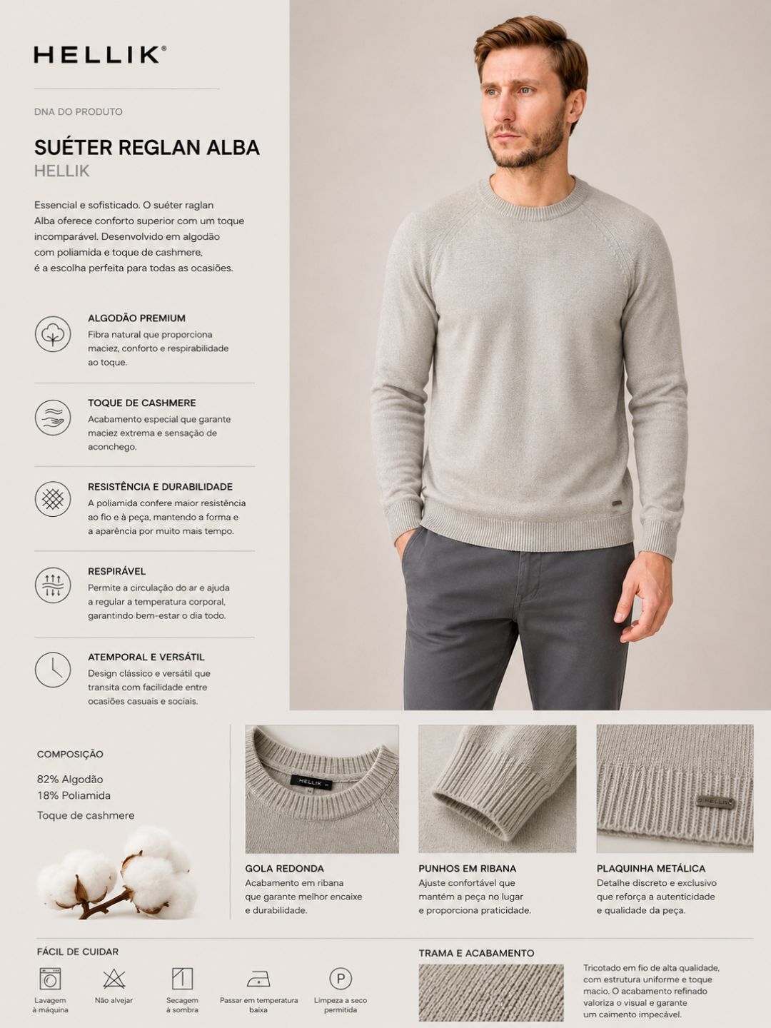 Sueter Reglan Alba Hellik