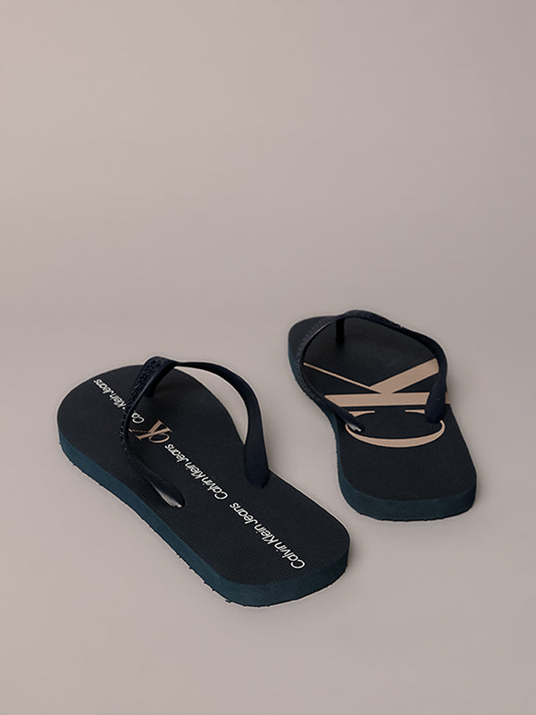 Chinelo Logo Corrido Calvin Klein