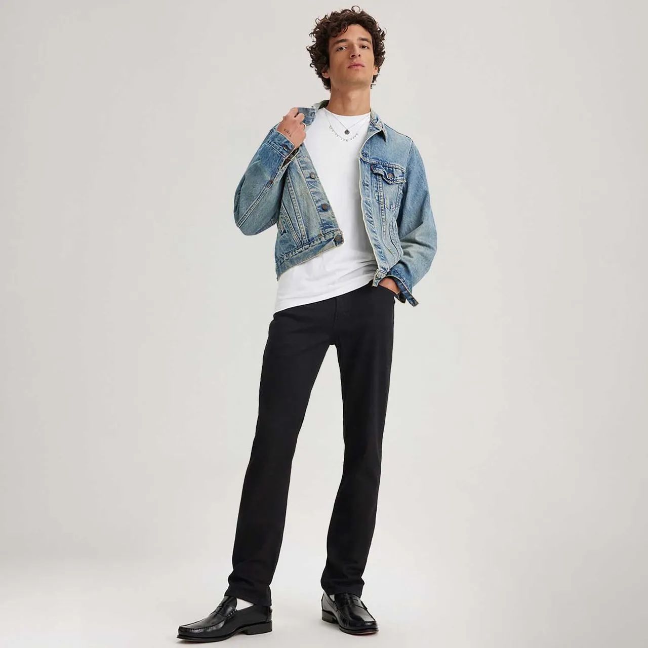 Calça Jeans Levis 511 Slim Preta