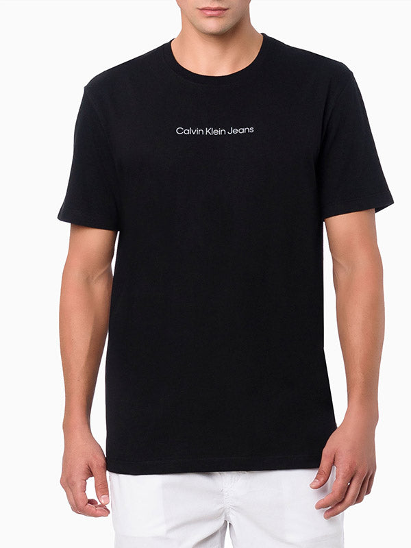 Camiseta Logo Central Calvin Klein