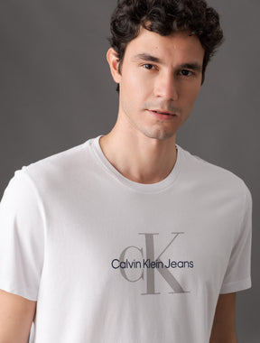 Camiseta Calvin Klein Logo CK Grande