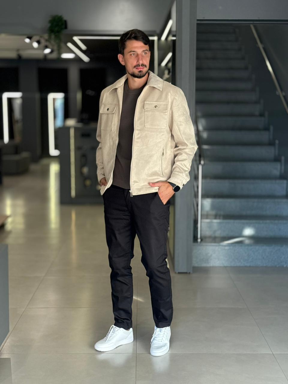 Jaqueta Overshirt Ziper Treviso Hellik