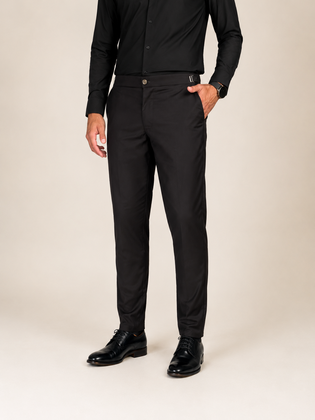 Calça com Ajuste de Cintura Pienza Hellik