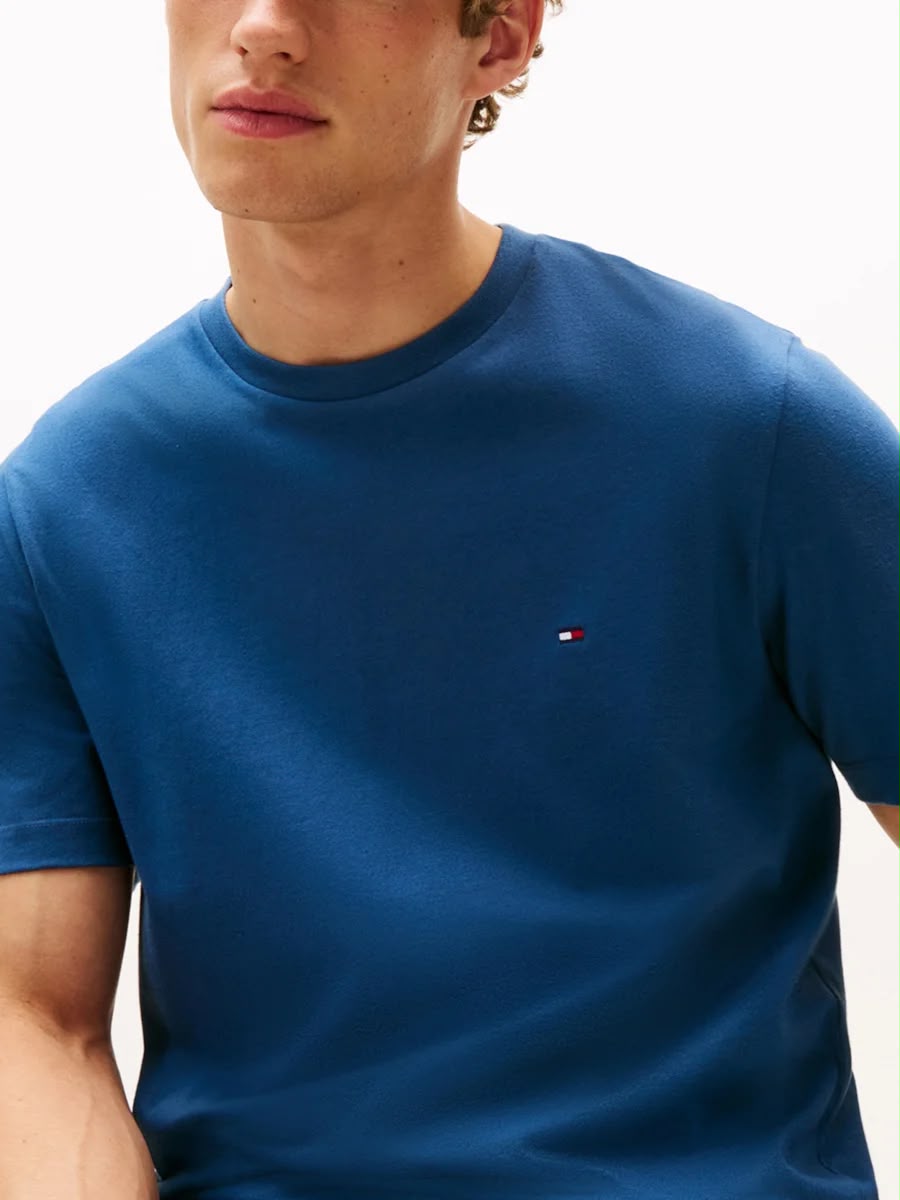 Camiseta Clássica Gola C Tommy Hilfiger