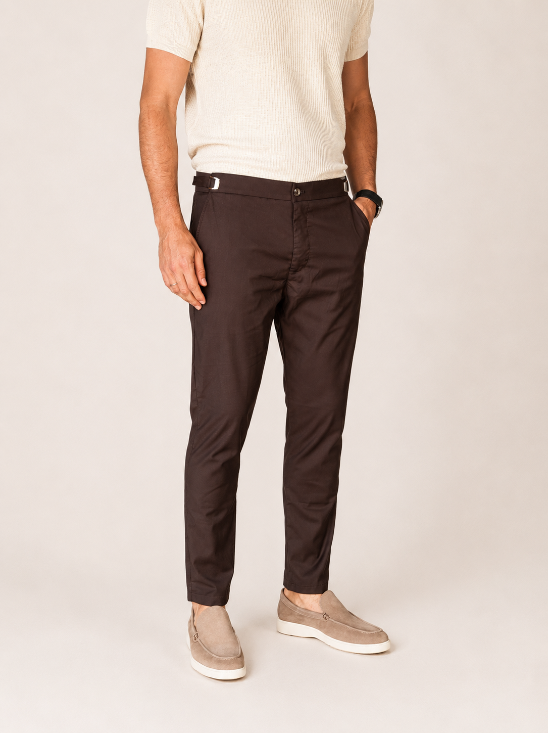 Calça com Ajuste de Cintura Pienza Hellik